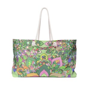 Lebendige Mandala Weekender Tasche - Perfekt für Reisen & besondere Anlässe