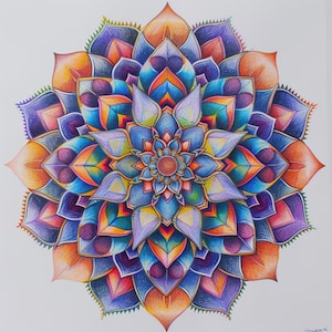 Printable Mandala Coloring Pages PDF - 16 Therapeutic Designs for