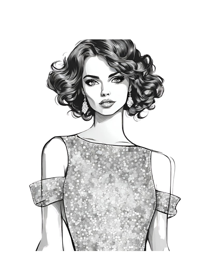 World Fashion Dresses Coloring Pages. Fashion Coloring Book, Cultural