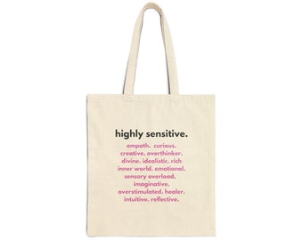 Highly Sensitive Tote Bag