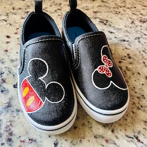 Custom Character Themed Shoes, Hand Painted!