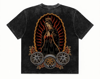 Praise The Lowered Acid Wash Tee