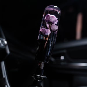 Deadly Purple Roses 6 Inch Shift Knob