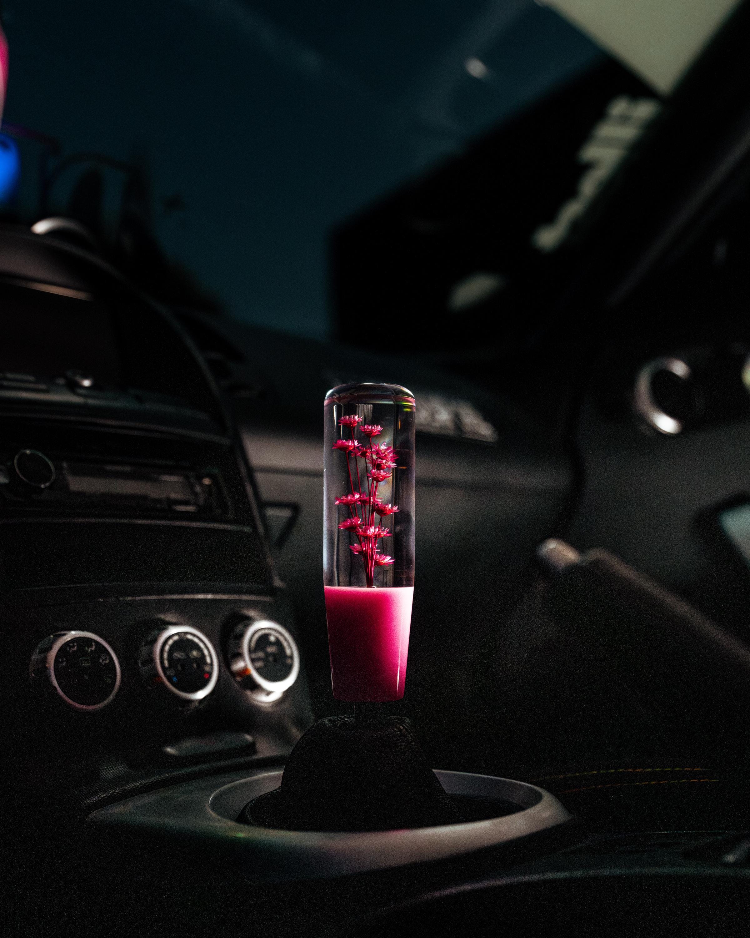 Pink Sakura Flowers Shift Knob | Universal Manual Car Shifter - Etsy