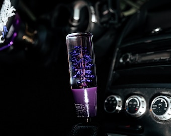 Purple Sakura Shift Knob | Universal Manual Shift Knob