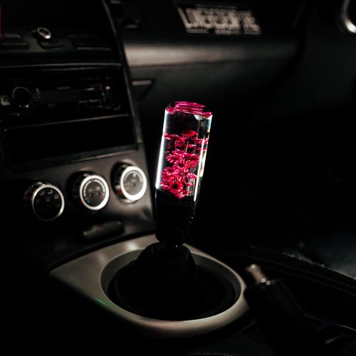 さくら　Custom model TA.effects Sakura Clear Flower Shift Knob 6