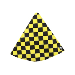 Yellow Checkered Shift Boot