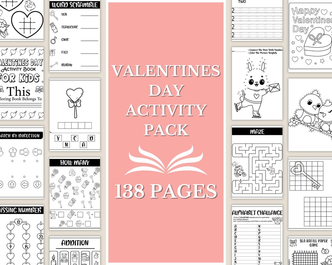 Preschool Pre-k + Kindergarten Learning Bundle | Printable Activity ...