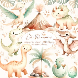 Dinosaurus clipart, dinosaurus babyshower, dinosaurus babyshower, dinosaurus png, schattige baby dino, dinosaurus kinderkamer kunst