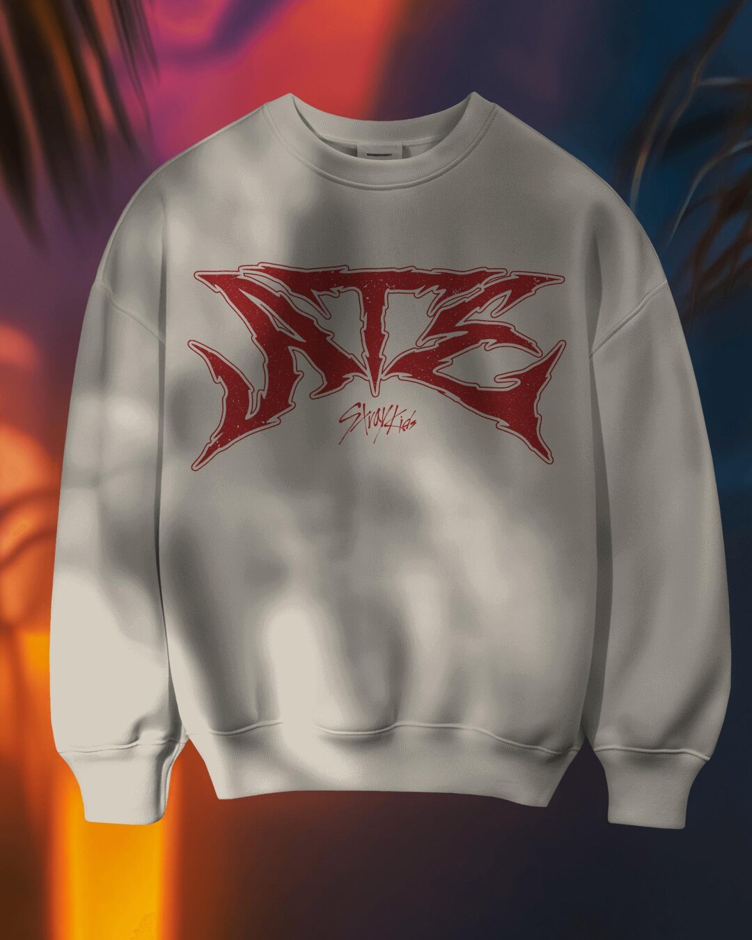 Stay Merch Stray Kids Oversize Sweatshirt – ATE Logo | K-pop Pullover Unisex ...