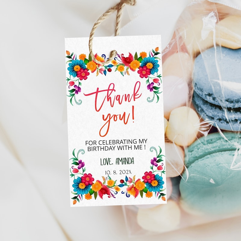 Fiesta Thank You - Etsy