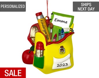 Kindergarten Christmas Ornament First Year Keepsake