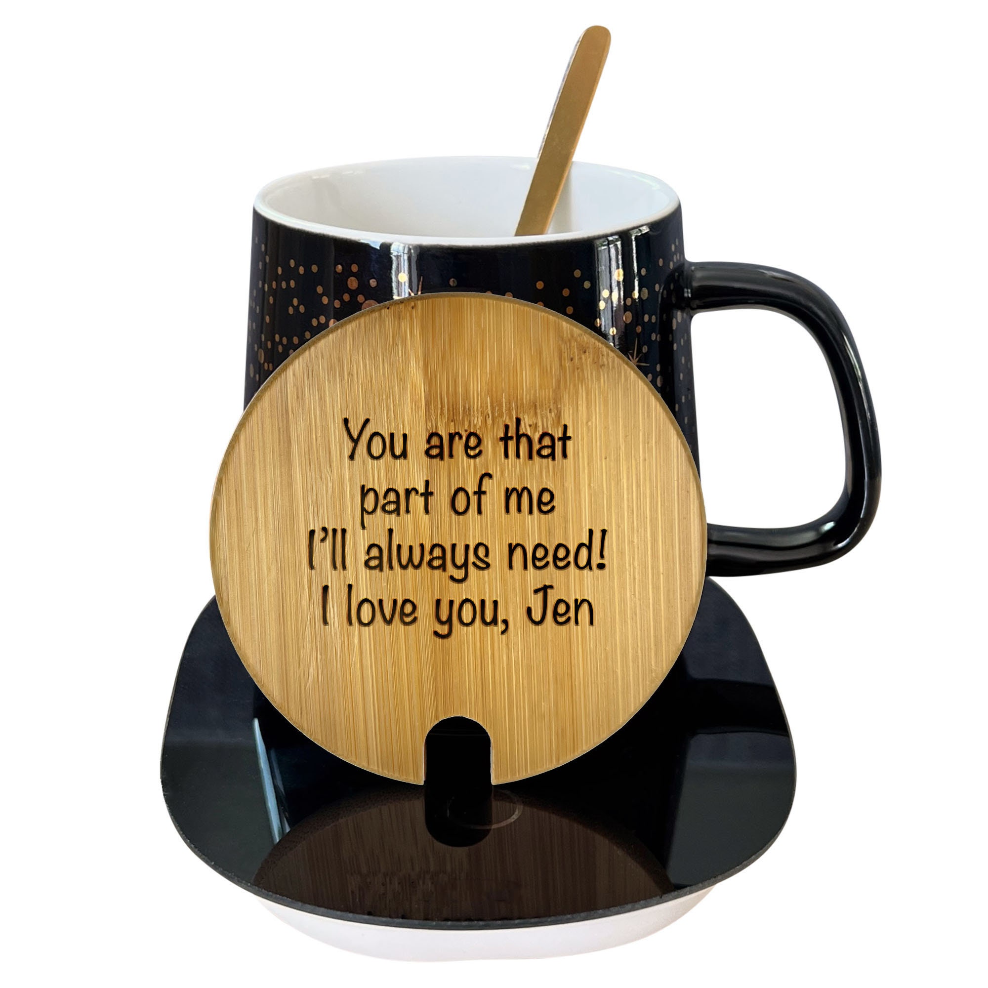 wefrady RNAB0B94LBMF5 coffee mug warmer with mug, coffee cup mug