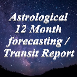 Astrologie 12-Monats-Vorhersage/Transit-Übersicht