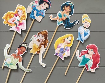 Princess Cupcake toppers