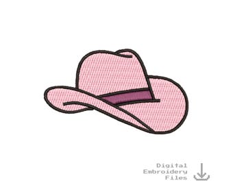 Cowboy Hat Embroidery Machine File dst pes jef exp emb vp3 xxx