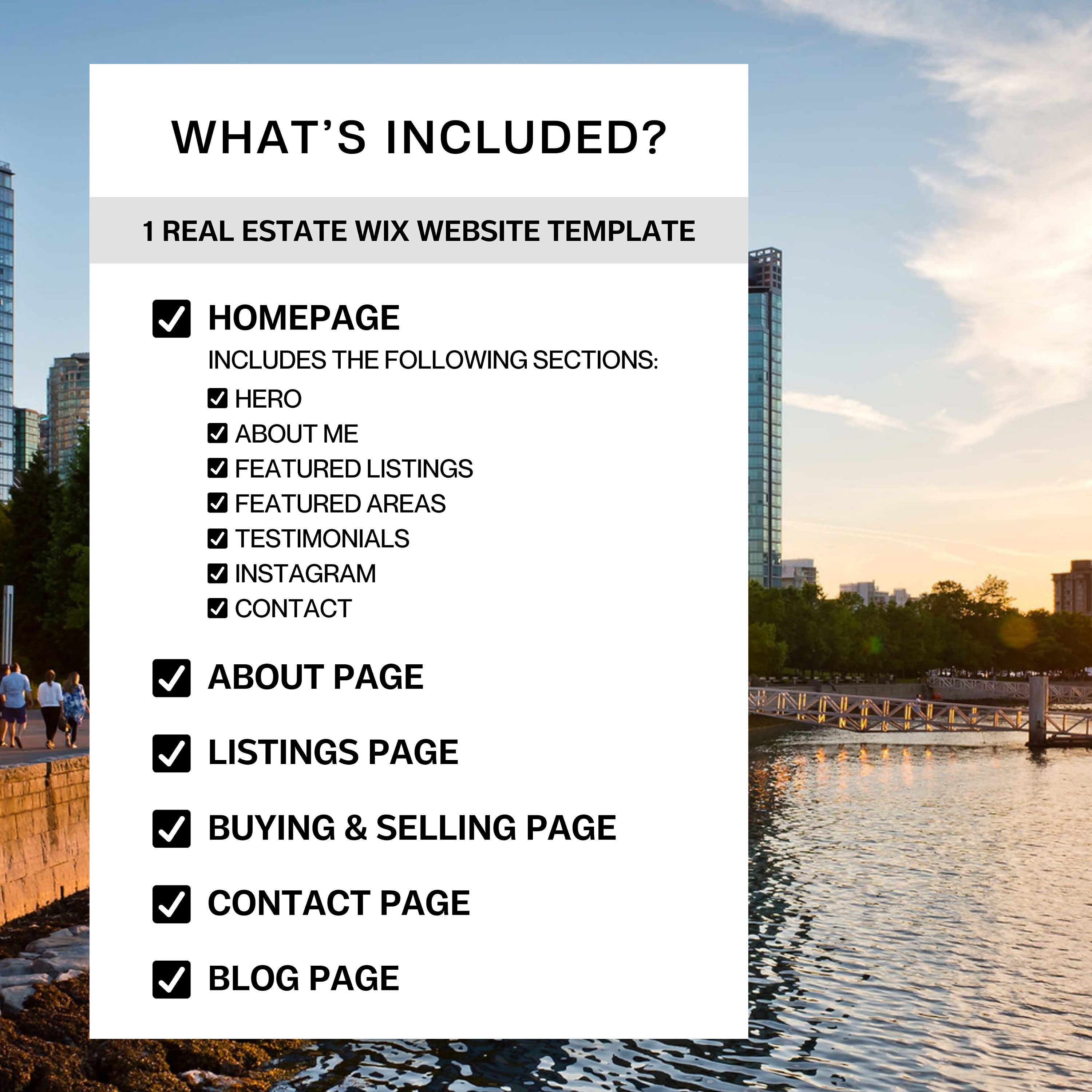 Real Estate Website Template Real Estate Marketing Real Estate Wix