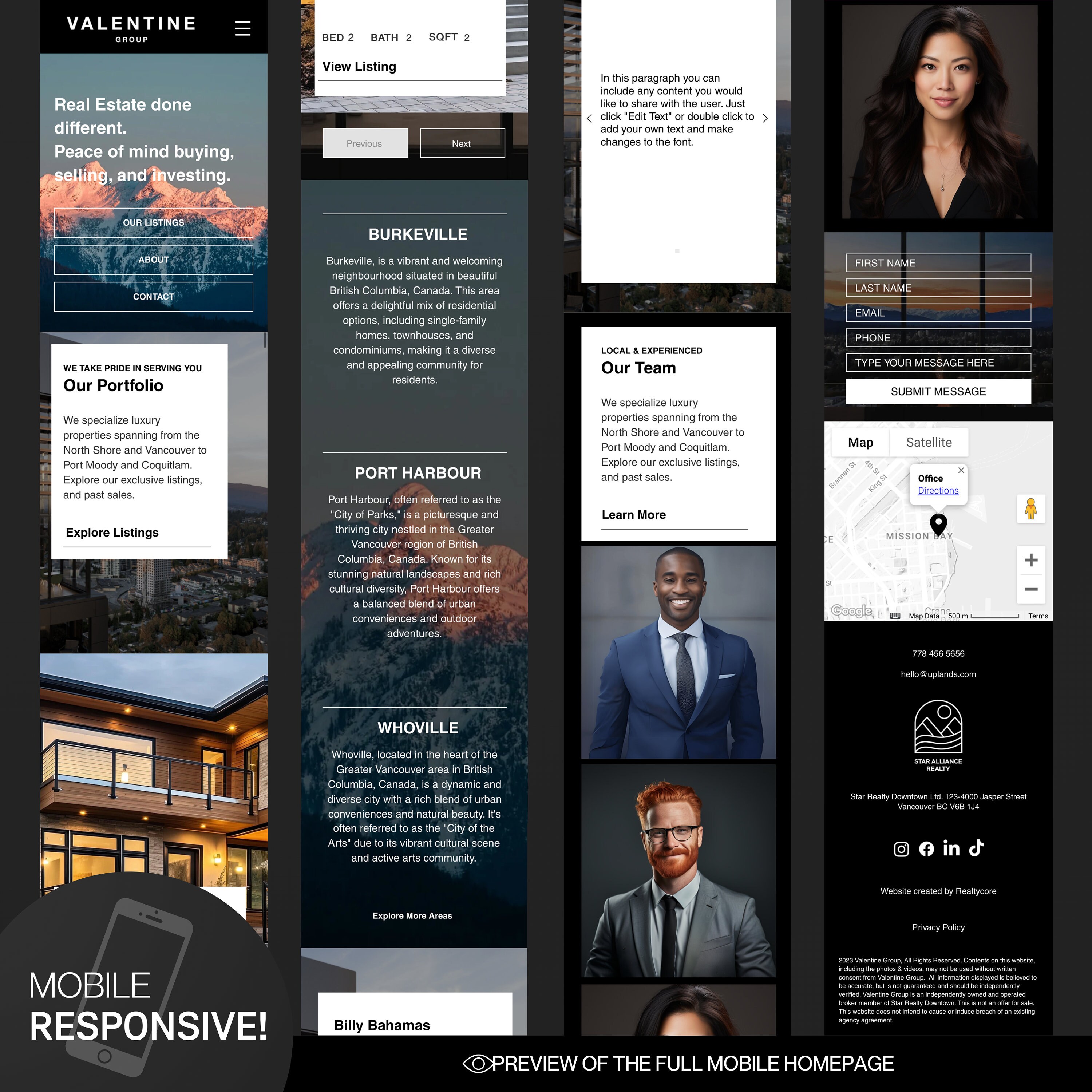 Real Estate Website Template Real Estate Marketing Real Estate Wix