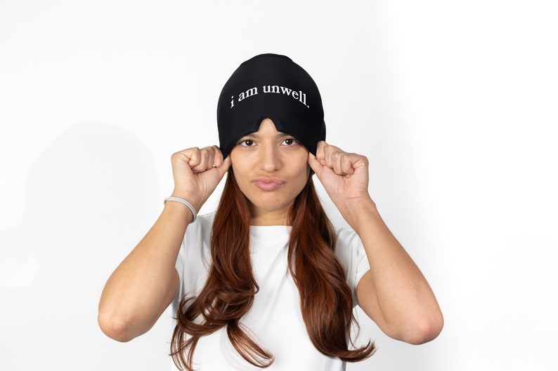 Hangover Relief Cap - "I Am Unwell.", Soft Silicon Gel Design, Snug Fit for All Head Sizes image 7