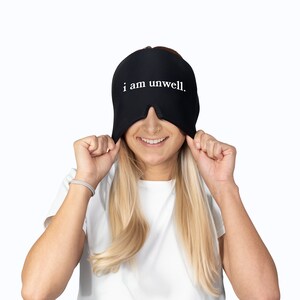 Hangover Relief Cap - "I Am Unwell.", Soft Silicon Gel Design, Snug Fit for All Head Sizes image 9