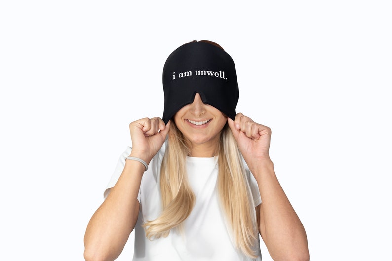 Hangover Relief Cap - "I Am Unwell.", Soft Silicon Gel Design, Snug Fit for All Head Sizes image 9