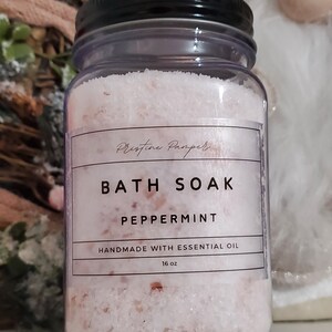 Organic bath salt, Himalayan Bath Salt, Large Bath Salts, Mother&#39;s Day Gifts, Bulk Bath Salts, Lavender Bath Soak, EO infused bath salt