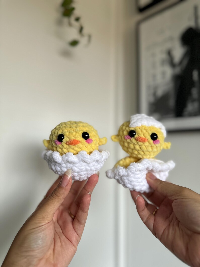 Low Sew - CHICKY POP Crochet Pattern / Chicken / Duck / Chick / Ente ...