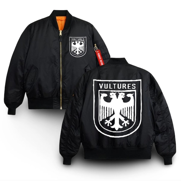 Vultures Kanye West Ye Ty Dolla Sign Merch zwart-wit puffer bomberjack met logo