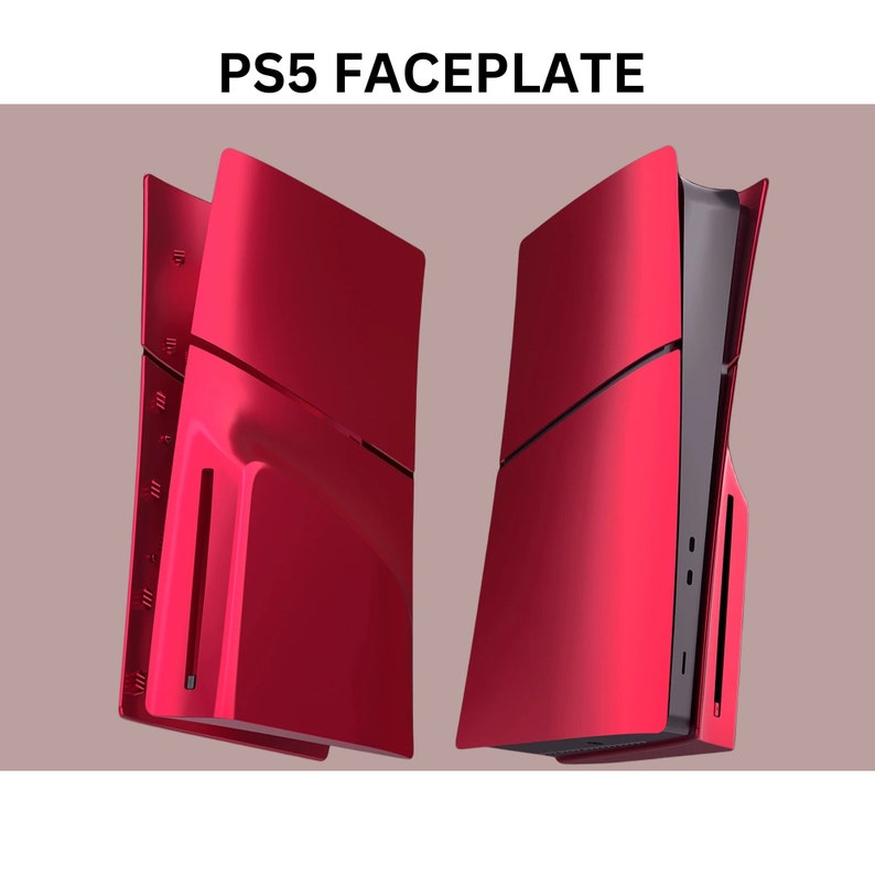 PS5 Slim Plates, PS5 Faceplate, PS5 Console Plate, Controller, Game