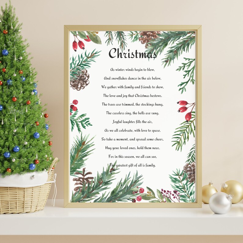 Christmas Poem Christmas Poem Card - Il 794xN.5503587138 44rk