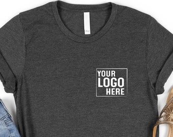 Custom Logo Shirts, Personalized Logo Shirt, Custom Design Shirt, Custom Text Shirt, Your Business Logo Sweatshirt, Team Logo Sweatshirt