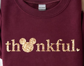 Sweat-shirt Thanksgiving 2025, chemise Thanksgiving, croisière Thanksgiving Disneyland, sweat-shirt Disney Thanksgiving, Mickey et Minnie Thanksgiving