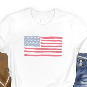 Retro America Shirt, American Flag, 4th Of July Shirt, Fourth Of July, Patriotic USA Gift, USA Shirt, Big USA Tshirt, Usa Flag Tee