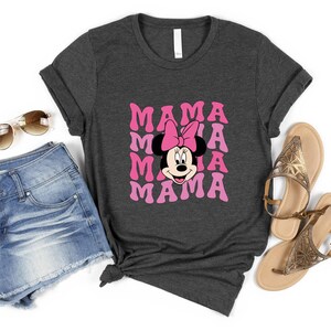 Mama Mouse Shirt, Mothers Day Shirt, Gift For Mom, Disney Mama Sweatshirt, Mama Shirt, Minnie Shirt, Mama Gift, Minnie Mouse Shirt image 5