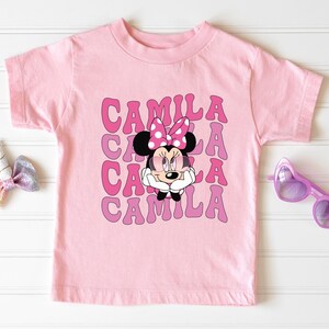 Disney Shirt Matching Mama Mini Shirt,Disney Mom Daughter Trip shirt,Disney Mama Shirt,Minnie Disney Mom Shirt,Personalized Minnie mouse Tee image 3