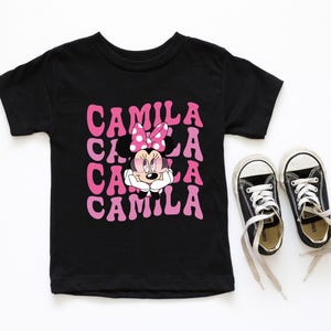 Disney Shirt Matching Mama Mini Shirt,Disney Mom Daughter Trip shirt,Disney Mama Shirt,Minnie Disney Mom Shirt,Personalized Minnie mouse Tee image 4