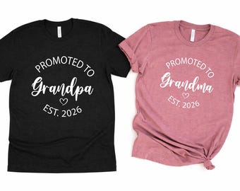 Promoted To Grandma Grandpa: Pregnancy Announcement For Grandparents