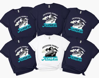 Custom Alaska Cruise 2026 T-Shirt: Family Vacation Shirt