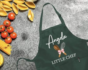 Personalized Kids Apron: Kids Cooking Apron, Toddler Aprons