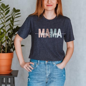 Custom Mama Shirt, Mom Shirt With Names, Personalized Mama Shirt,  Minimalist Momma Sweater, Custom Mama Shirt, Mother&#39;s Day Shirt, Mother