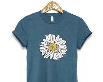 Daisy Shirt, Wildflower Shirt, Flower Shirt, Spring Shirt, Spring Break Shirt, Floral Shirt, Botanical Shirts, Spring Flower Shirts, Daisy