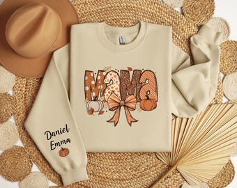 Mama Fall Sweatshirt, Fall Coquette Sweatshirt, Autumn Mama Sweatshirt, Fall Mama Sweater, Fall Vibes Sweater, Thankful Mama Sweater, Fall