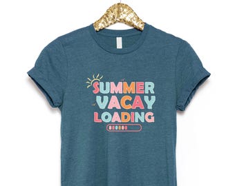 Summer Teacher Shirt, Last Day of School, Summer Vibes Shirt, Holiday Shirt, End Of Year Teacher Shirt,Teacher Appreciation Gift, Summer Tee