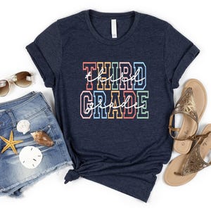 Third Grade Teacher Shirt, 3rd Grade Teacher Shirt, 3rd Grade T-Shirt, Third Grade Shirt, Elementary School, Teaching Shirt, 3 rd Grade Tee