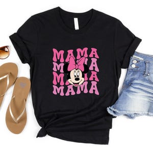 Mama Mouse Shirt, Mothers Day Shirt, Gift For Mom, Disney Mama Sweatshirt, Mama Shirt, Minnie Shirt, Mama Gift, Minnie Mouse Shirt image 4