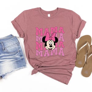 Mama Mouse Shirt, Mothers Day Shirt, Gift For Mom, Disney Mama Sweatshirt, Mama Shirt, Minnie Shirt, Mama Gift, Minnie Mouse Shirt image 7