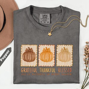 Comfort Colors Shirt Fall Shirt, Fall For Jesus Shirt, Comfort Colors Autumn Shirt, Thankful Shirt, Christian apparel, Jesus fall shirt zdjęcie 5