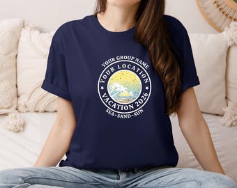 Custom Family Vacation Shirt: Personalized Summer Trip Tee