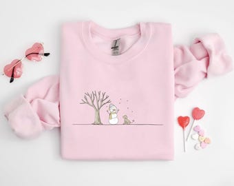 Christmas Snowman Sweatshirt, Christmas Sweatshirt, Snowman Shirt, Snowman T-Shirt, Christmas Crewneck, Snowman Sweatshirt, Cute Sweatshirt