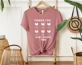 Funny Chicken Shirt, Lover Farmer Crazy Chicken, Funny Tshirt, Chicken Mom Shirt, Chicken Lover, Funny Gift, Farm Girl Shirt, Chicken Tee